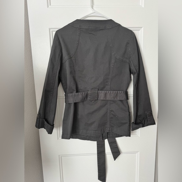 DKNY Military-Style Cargo Jacket Size Small - Picture 2 of 6